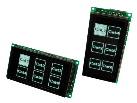New GU256x128C-3900B and GU256x128D-3900B Vacuum fluorescent display (VFD) module New GU256x128C-3900B and GU256x128D-3900B Vacuum fluorescent display (VFD) module