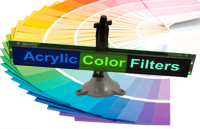 Noritake Itron offers 5 colors (gray, blue, green, aqua, and rose) in 11 of popular VFD module display sizes.