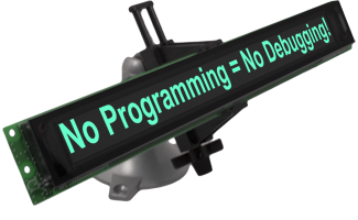 No programming = no debugging! No programming = no debugging!