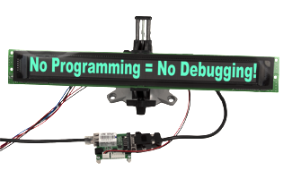 No programming = no debugging!