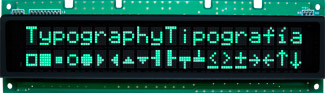 CU200211-TE200A Vacuum fluorescent display (VFD) module CU200211-TE200A with Vacuum fluorescent display (VFD) module