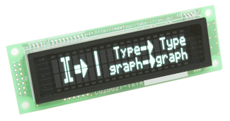 Message Selector Kit with GU512X32H-3900 and GPIO Interface Board Message Selector Kit with GU512X32H-3900 and GPIO Interface Board