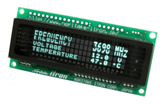 New 16x2 LCD footprint 22x4 CU22042-Y1A Vacuum fluorescent display (VFD) module New 16x2 LCD footprint 22x4 CU22042-Y1A Vacuum fluorescent display (VFD) module