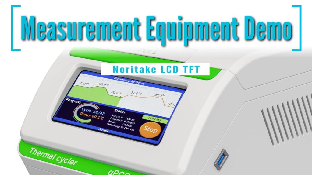 Measurement Equipment Demo | Noritake LCD TFT