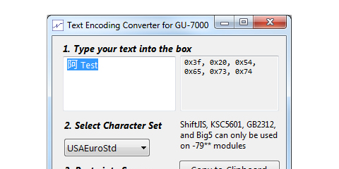 Text Encoding Converter